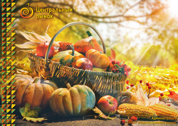 Осень – время собирать урожай!