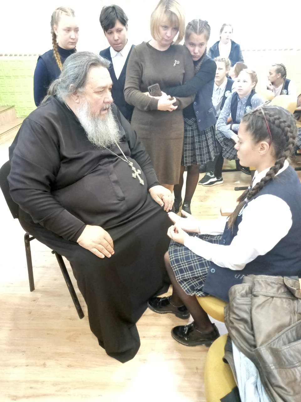 фото Встреча с отцом Сергием